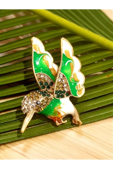 Monalisa Home Kuş Figürlü Broş ürün görseli 1