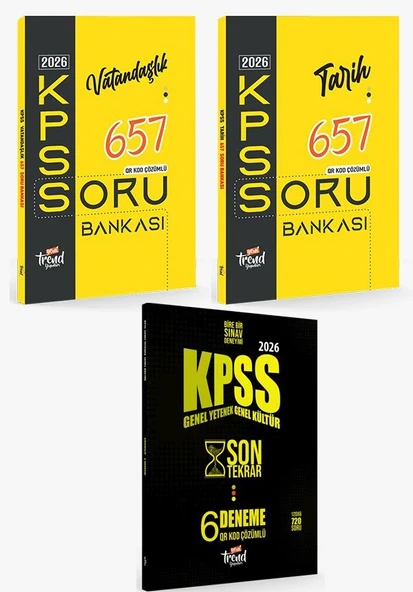 2026 Kpss Lisans, Ön Lisans Ortaöğretim  Çözümlü 657 Vatandaşlık- 657 Tarih ve 6 lı Deneme