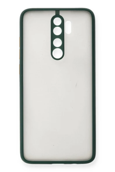 Akman Xiaomi Redmi Note 8 Pro Kılıf Montreal Silikon Kapak - Yeşil - ACL6208290-9374 - 2