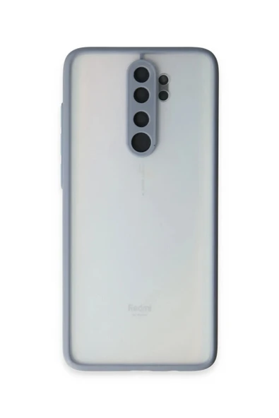 Akman Xiaomi Redmi Note 8 Pro Kılıf Montreal Silikon Kapak - Gri - ACL6209796-6929 - 1