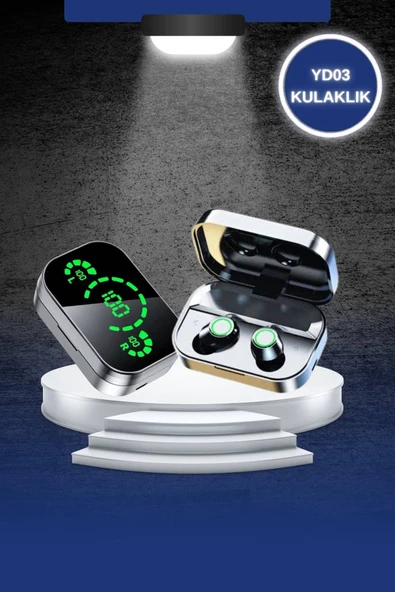 Dokunmatik Akıllı Saat Yeni Nesil Kulaklık Kampanyası Bluetooth Bağlantılı ANC Özelliği - Resim 2