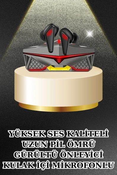 Gamer Oyuncu Seti Bluetooth Kulaklık Ucuz Kaliteli Yeni Nesil Akıllı Saat - Resim 4