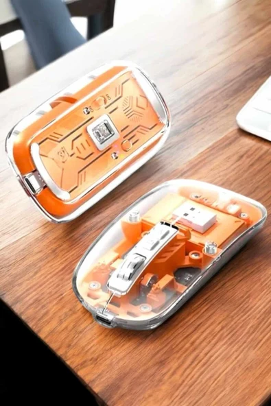 Sessiz Kablosuz USB Girişli Mouse Fare Yüksek Performanslı - 5