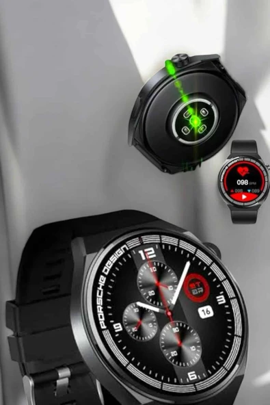 Akıllı Saat Bluetooth Bağlantılı Amoled Ekran Uyku ve Sağlık Takibi - Resim 4