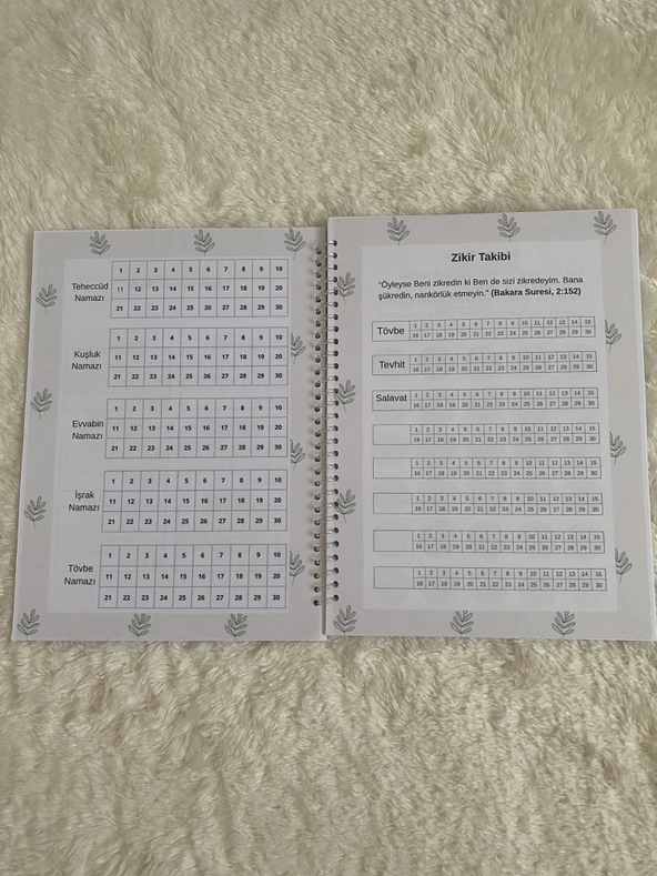 Yıllık İbadet Takibi - 5