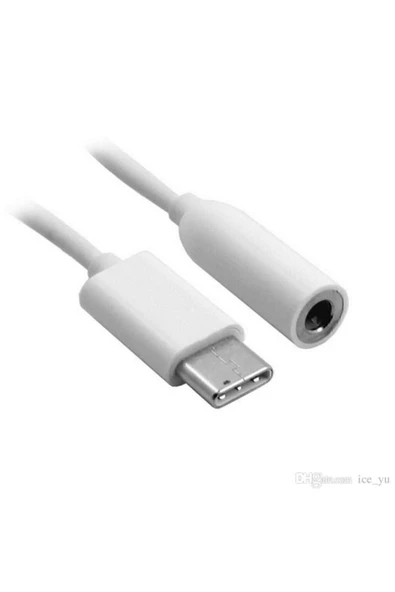 AlpCollection Xiaomi Uyumlu Type-c To Audio 3.5mm Jack Kulaklık Dönüştürücü Aparat - 6