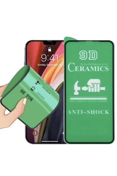 inteknoloji Iphone Xs Iphone X Uyumlu Seramik Nano Esnek Tam Full Kaplayan Kırılmaz Cam Ekran Koruyucu ürün görseli 1