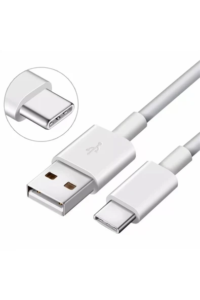inteknoloji Techson C08-T 3A Amper Type-C Xiaomi Huawei Samsung Oppo Uyumlu Hızlı Şarj ve Data Kablo 1MT