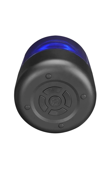 inteknoloji Bluetooth-usb -aux -tf Card 3.7v 1200mah Led Işıklı Taşınabilir Speaker Ses Bombası - Resim 3