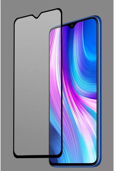inteknoloji Xiaomi Redmi Note 8 Pro Kırılmaz Cam 5d Tam Kaplayan Temperli Ekran Koruyucu - 5