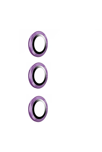 Hepaks Galaxy S23 FE Uyumlu Kamera Lens Koruyucu Cam Filmi Mor ürün görseli 1