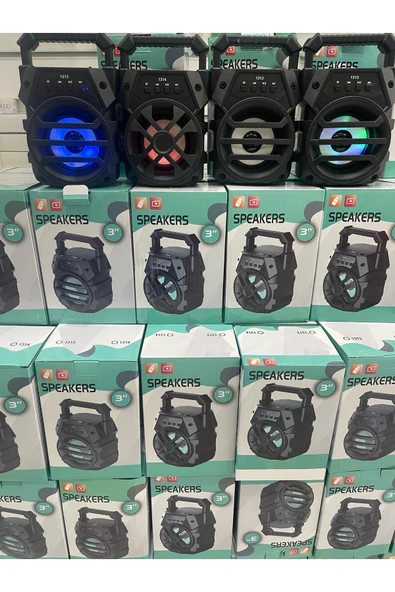 inteknoloji IŞIKLI SES BOMBASI USB/TF/AUX YÜKSES SES - Resim 3