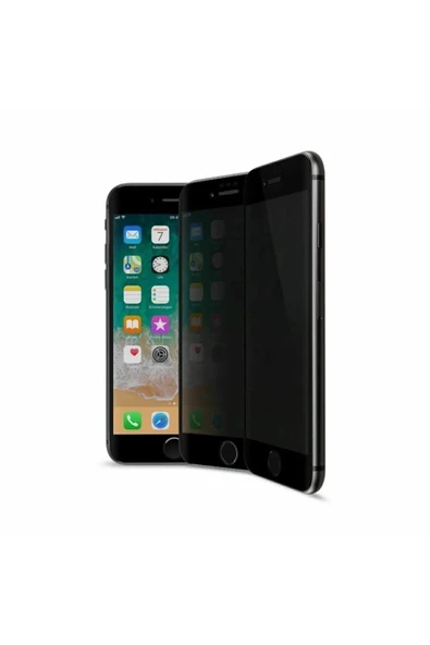 Telefon Aksesuarları Telefon Aksesuarları Iphone 7 Plus Gizli Hayalet 5d Tam Kaplayan Kırılmaz Cam Siyah Renk - Resim 3