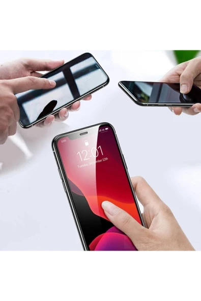 carecase Iphone 11 Pro Max (6.5'') Kavisli Gizlilik Filtreli Hayalet Ekran Koruyucu - Resim 3