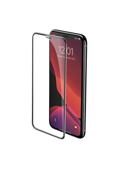 inteknoloji Iphone 11 Pro Max Tam Kaplayan Kırılmaz Cam Koruyucu 5d 9d ürün görseli 1