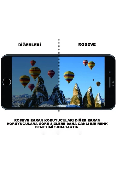 xonex Iphone 7 - Iphone 8 Uyumlu Hayalet Ekran Koruyucu Hayalet Cam Kırılmaz Cam Ekran Koruyucu Siyah - Resim 3