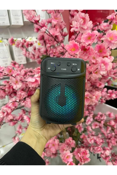 inteknoloji Işıklı Bluetoothlu Extra Basslı Ses Bombası sd/usb/bt ürün görseli