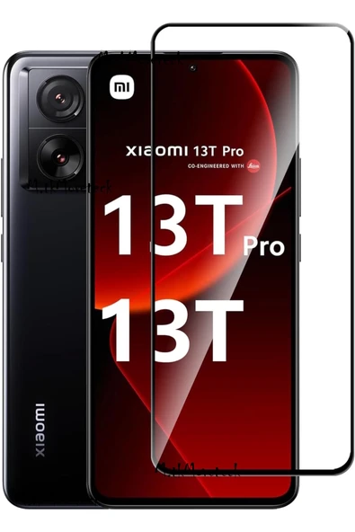 inteknoloji Xiaomi Mi 13T Ve Mi 13T Pro Uyumlu Ekran Koruyucu Cam Kırılmaz Tam Kaplar 10d Ekran Camı Antistatik