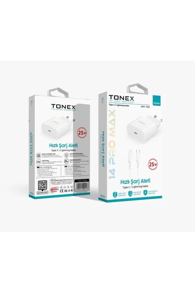 tonex 14/14 Pro/14 Promax Uyumlu 25w Şarj Aleti ürün görseli 1