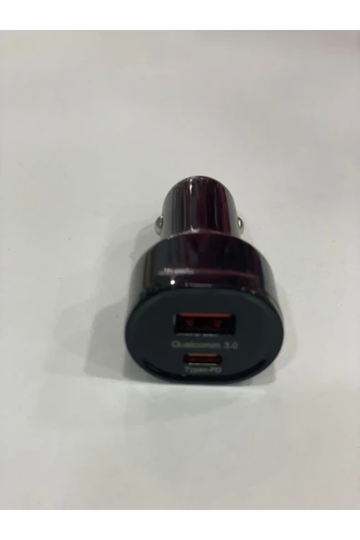 xonex Orjinal Araç Şarj Başlık 45w Ultra Hızlı Şarj Type C + Usb Girişli Araç Şarjı - Resim 3