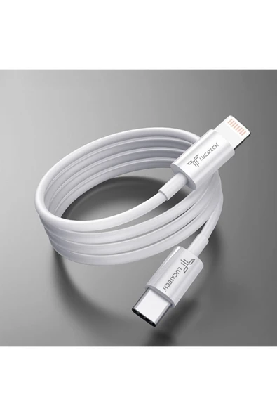 inteknoloji Iphone 11 / 12 / 13 / 14 Usb-c Lightning Şarj Kablosu 1m - Resim 2