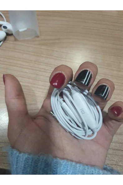 NO NAME Xiaomi Mi Uyumlu Mikrofonlu 3.5 Mm Girişli Kulaklık - Resim 2