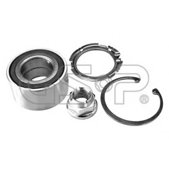 Nissan On Teker Rulmanı Kitli Micra Megane II Clio III Modus Twingo III Logan II Sandero II Clio III (37x72 - Gsp Gk3637 - Resim 1