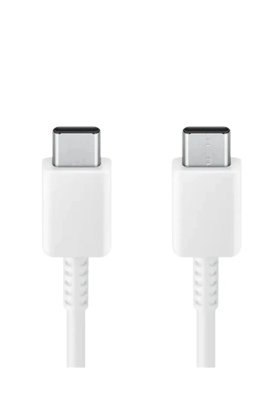 Orjinal 25w 45w Destekli Type-c To Usb Type-c Şarj Data Kablosu 1m 5a Beyaz ürün görseli 1
