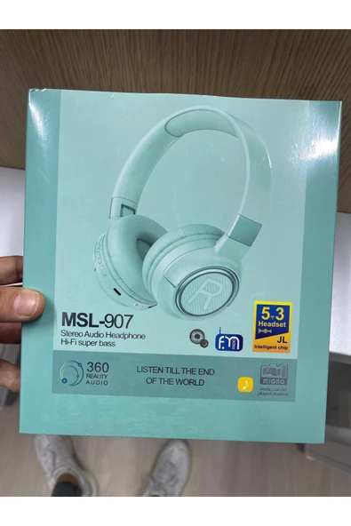inteknoloji MSL-907 KULAKÜSTÜ BLUETOOTH KULAKLIK BT-5,3 SUPERBASS - 4