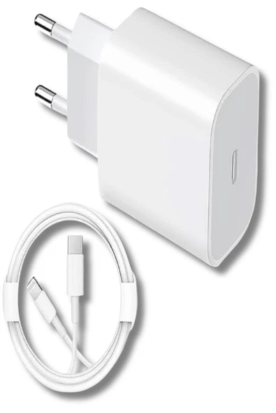 AkAyCepMarket 25w Tüm Telefon Modelleri Ile Uyumlu Hızlı Şarj Aleti Seti 14/14plus - Resim 2