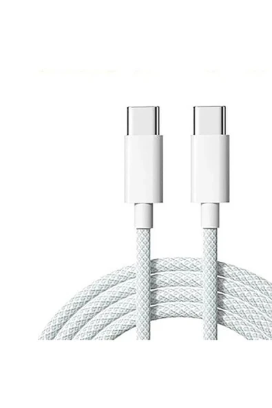 Orjinal 15 15pro 15promax Uyumlu Typce Typce Hasır Kablo ürün görseli 1