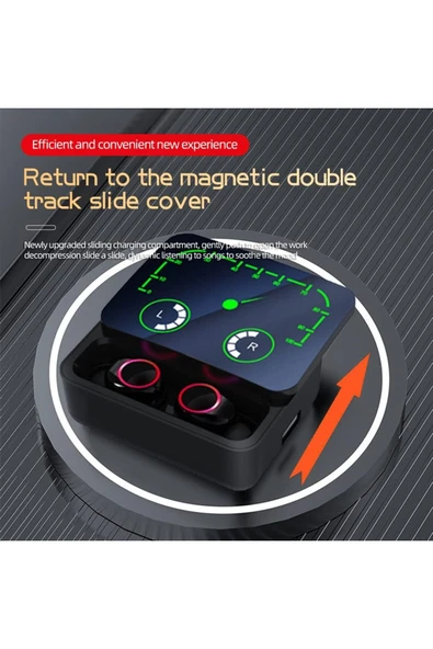 inteknoloji M90 Max TWS Kulaklık - LED Ekranlı ve Uzun Pil Ömrü - 14T Pro Uyumlu - Resim 5
