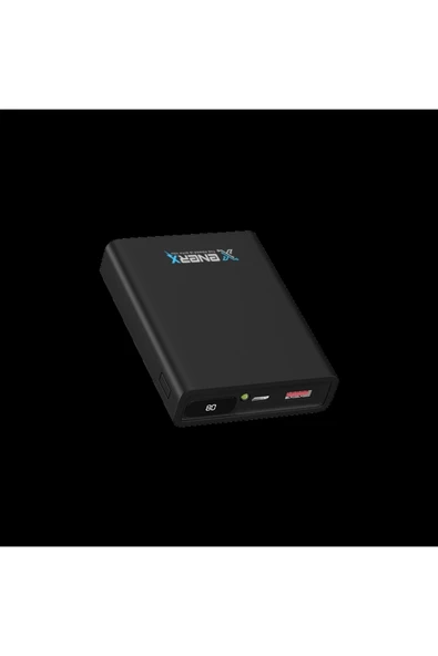ENERX Powerbank 10000 Mah 2.1 Amper Dijital Göstergeli Enr-p10188dc Beyaz - Resim 5