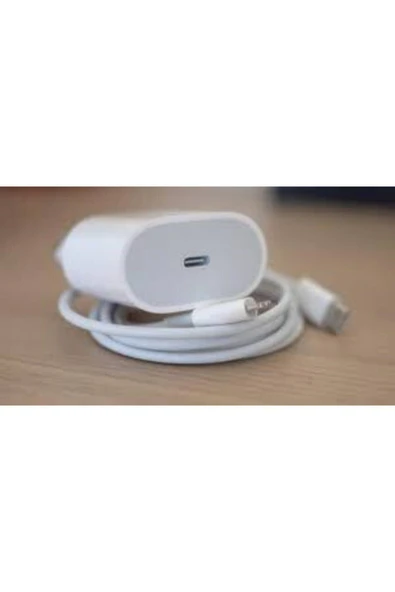 AkAyCepMarket Beyaz Iphone 12 Mini Uyumlu Hızlı Şarj Aleti Seti 20w - Resim 3