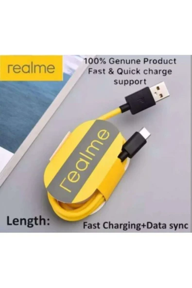 realme Micro Usb 3.0 Hızlı Şarj 1 Metre Kablo ( Micro Kablo) - Resim 2