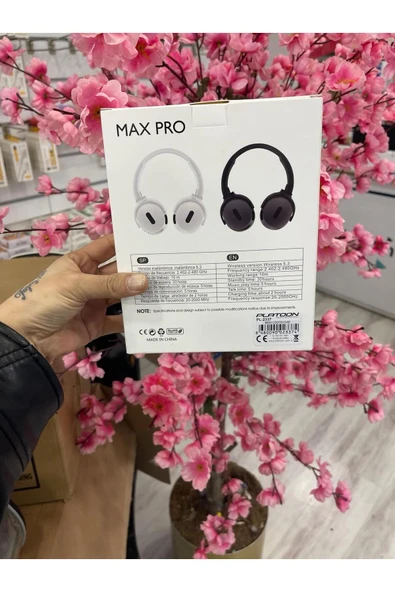 xonex Max Pro Kulaküstü Bluetooth Kulaklık Beyaz Renk - 2