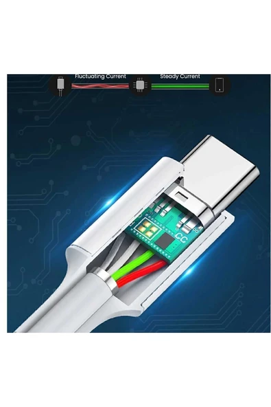 assell 25w Hızlı Type-c Şarj Kablosu Çift Taraflı Type-c To Type-c 25w Pd Şarj Kablo 1metre Hızlı Type-C - Resim 3