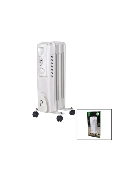 epinlife 5 Dilimli Yağlı Radyatör Soba - Isıtıcı 1000w (K0)