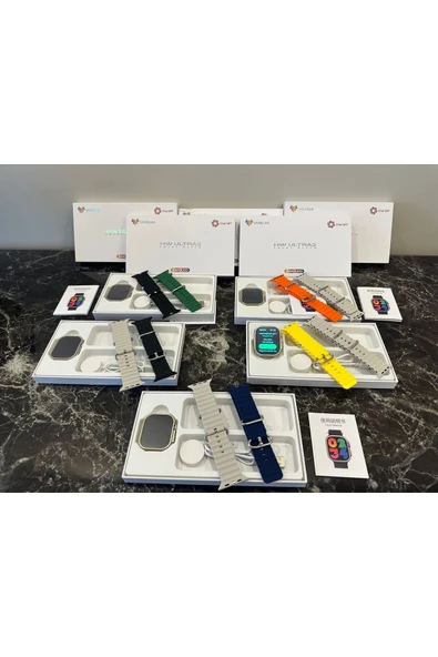 inteknoloji HW Ultra 2 Chat Gpt/GPS/NFC/Siri Destekli Watch Ultra 2 Akıllı Saat - 3