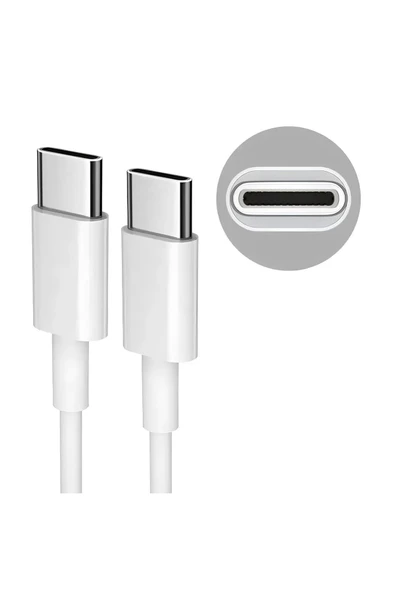 inteknoloji Iphone 1 Metre Type C Hızlı Şarj Aleti Kablosu  Iphone 15 - 15pro - 15 Pro Max Huawei Xiaomi uyumlu - Resim 5