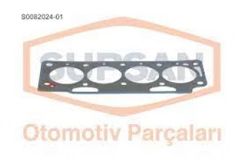 Renault Silindir Kapak Contası 1 Centik Saclı Ozel Klingrit Kangoo Megane Laguna Trafıc Master 1,9dci 7mm F9 - Supsan S0082024-01 - Resim 1