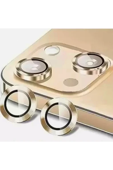 kalimera iPhone 14-14 Plus ile Uyumlu Premium Ultra Darbe Önleyici Safir Kamera Lens Koruyucu - 4