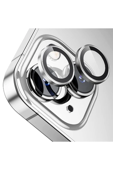 eaksesuarnet iPhone 14 Uyumlu Kamera Koruyucu Cam Lens Mercek Koruyucu - 1