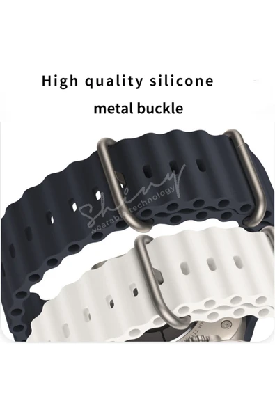 inteknoloji Watch Uyumlu Ocean Loop Kordon 42,44,45,49mm - Resim 3