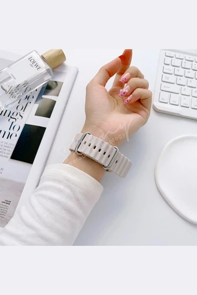 inteknoloji Watch Uyumlu Ocean Loop Kordon 42,44,45,49mm - Resim 4