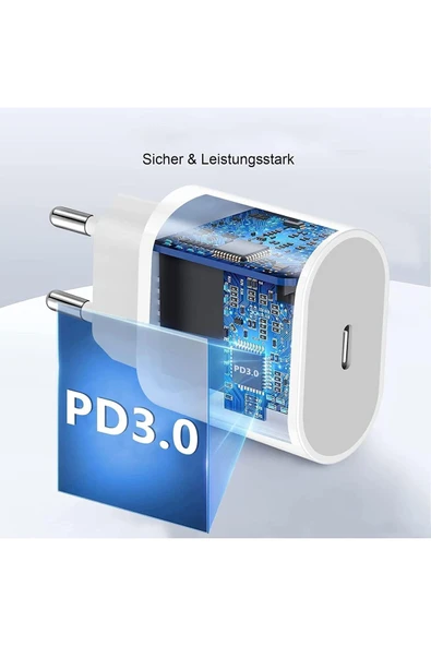 tonex Iphone 15/16 Plus/16 Pro Max Uyumlu 35w Hızlı Şarj Adaptörü Usb-c Type-c Pd Şarj Başlığı - Resim 3
