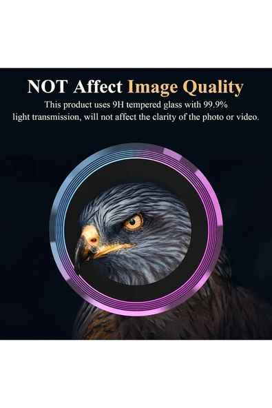 inteknoloji Samsung Galaxy A24 / A34 / A14 / Uyumlu 3 Parça Kamera Lens Koruyucu Cam Kamera Koruma - 5