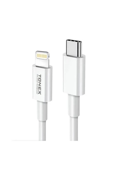 tonex LA-38W PD + USB-A Type-C to Lightning Kablolu Araç İçi Şarj Aleti Set - 2