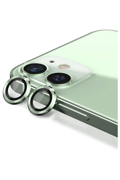 kalimera iPhone 11 /12/12 Mini  ile Uyumlu Premium Ultra Darbe Önleyici Safir Kamera Lens Koruyucu ürün görseli 1