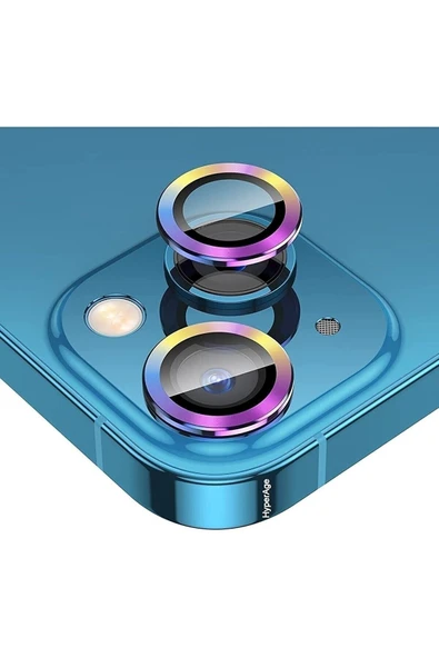 inteknoloji Iphone 13 Ve 13 Mini Uyumlu Kamera Lens Koruyucu - 1